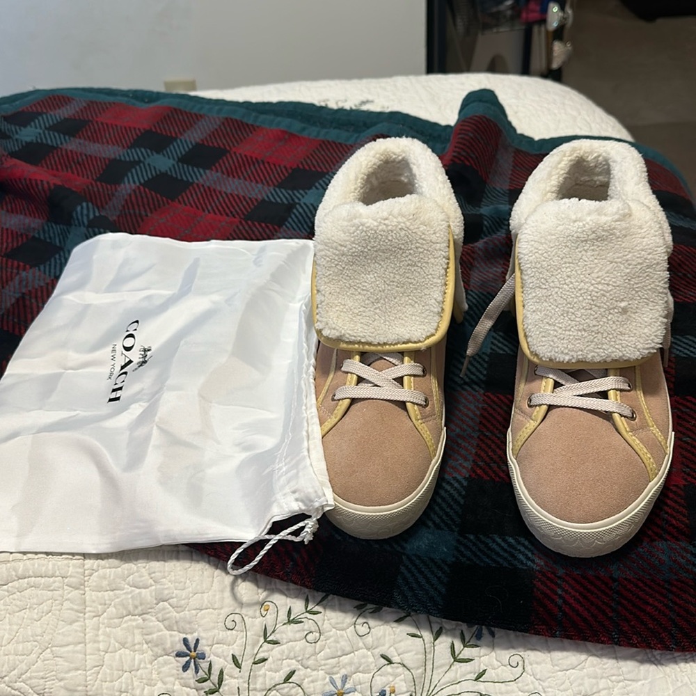 Coach Citysole Foldover High Top Platform Sneaker